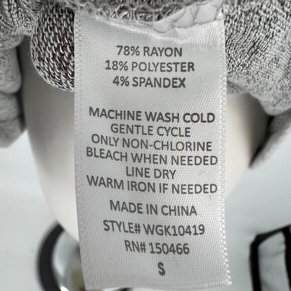 Market & Spruce Colorblock Soft Hoodie Gray Purple Blue Size Small NWT - Picture 7 of 9